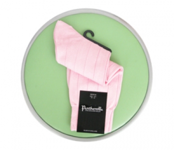 mens pale pink socks